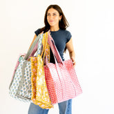 QUILTED TOTE BAGS/PURSES