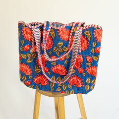 QUILTED TOTE BAGS/PURSES
