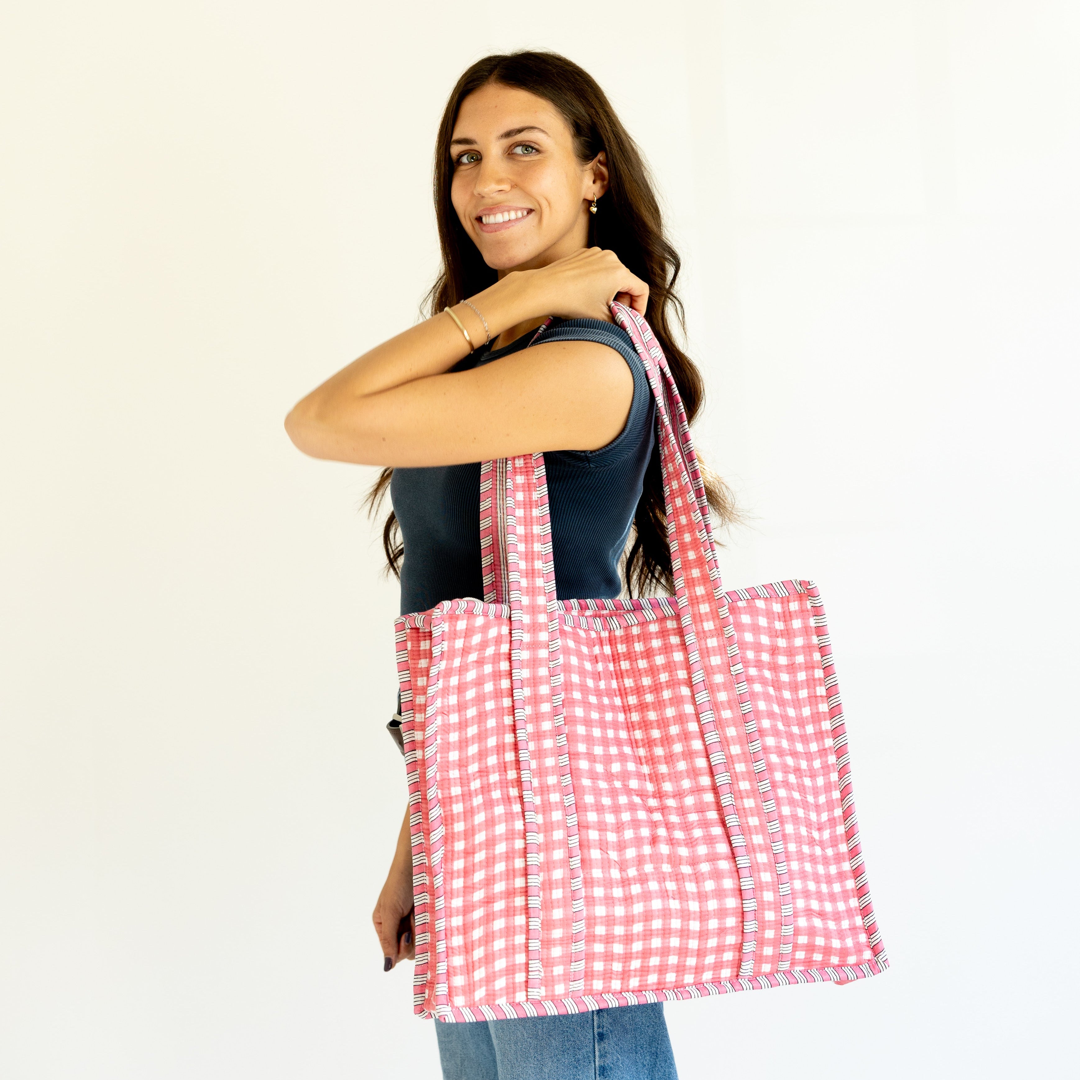 QUILTED TOTE BAGS/PURSES
