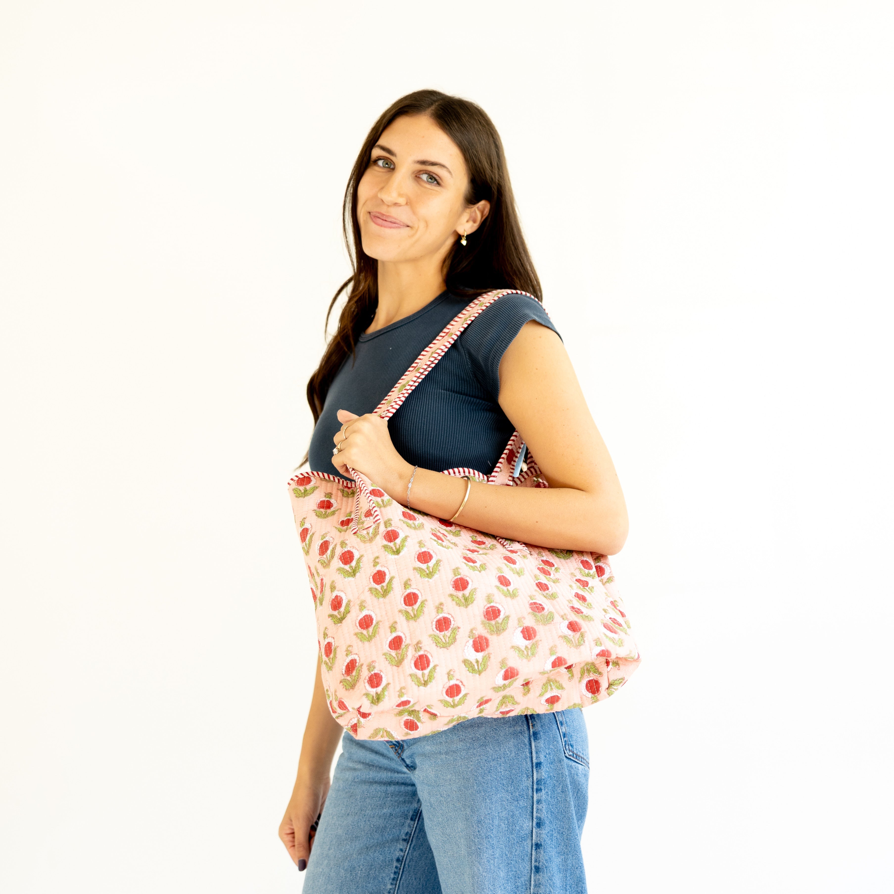 QUILTED TOTE BAGS/PURSES