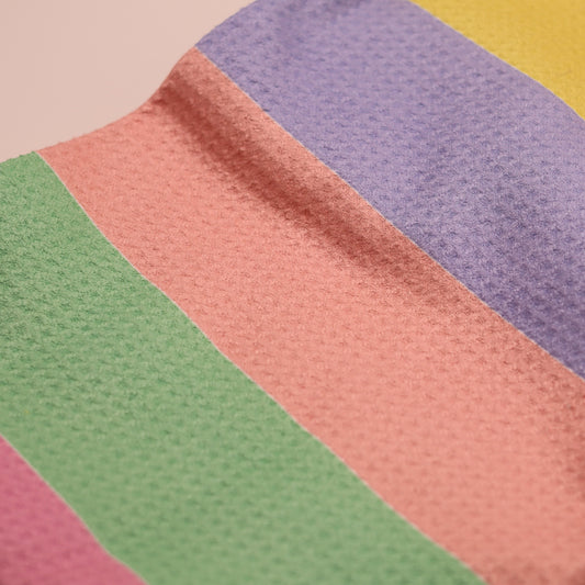 Waffle Weave Microfiber Beach Towel