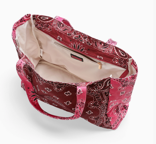 Bandana Canvas Tote Bag