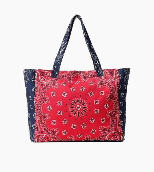Bandana Canvas Tote Bag